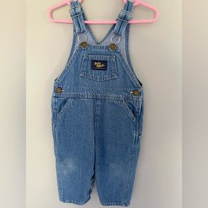 Vintage Toddler Jean Long Overalls
